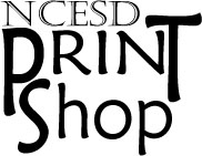 NCESD Print Shop logo 